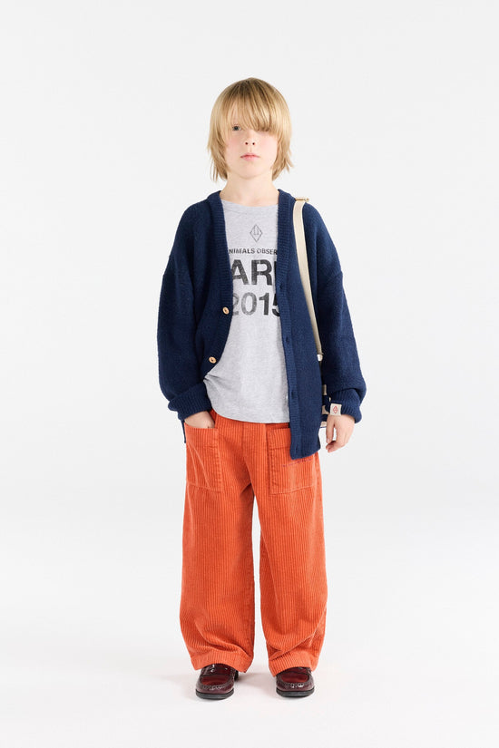 The Animals Observatory Navy Racoon Cardigan