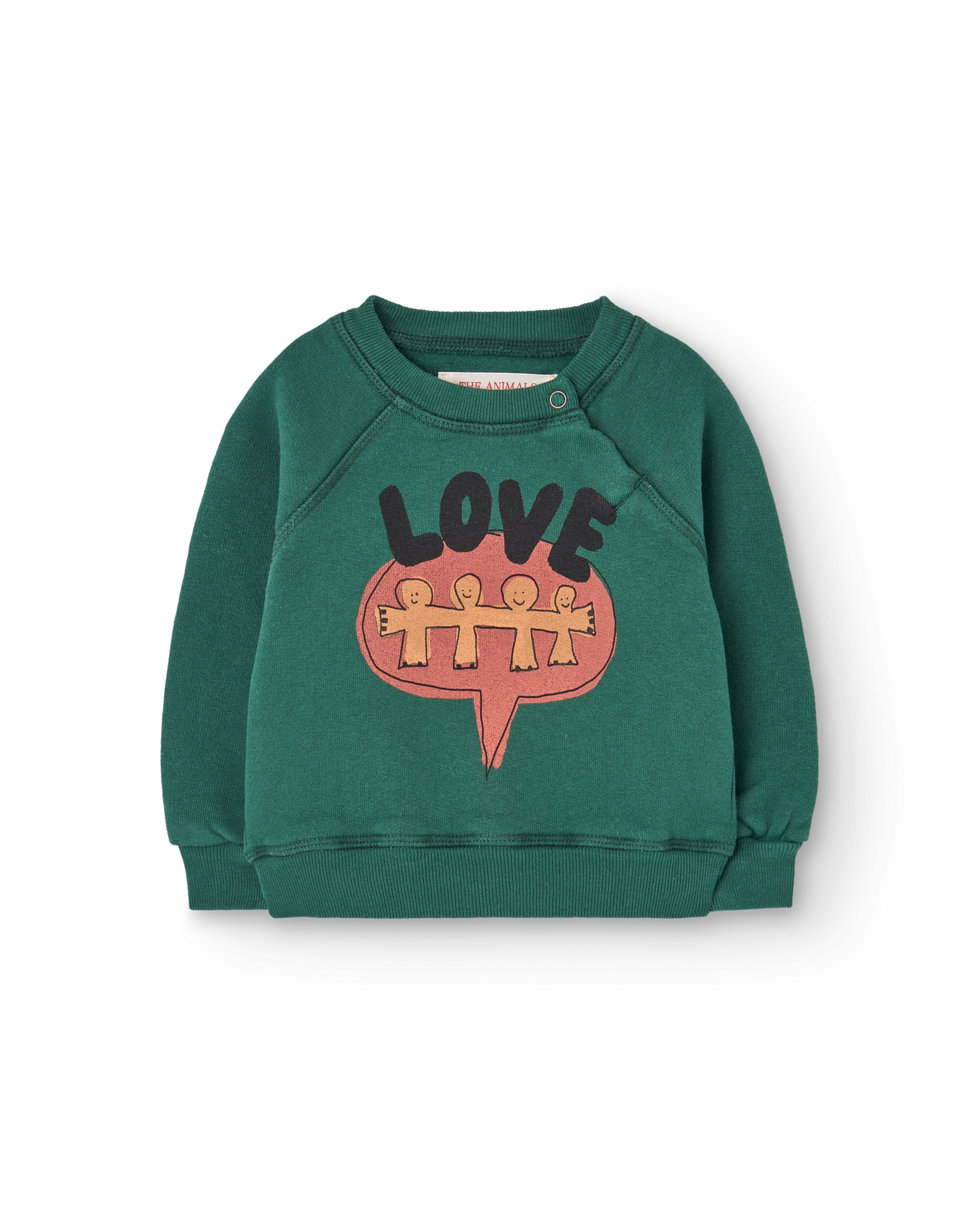 The Animals Observatory Love Green Jackal Sweatshirt