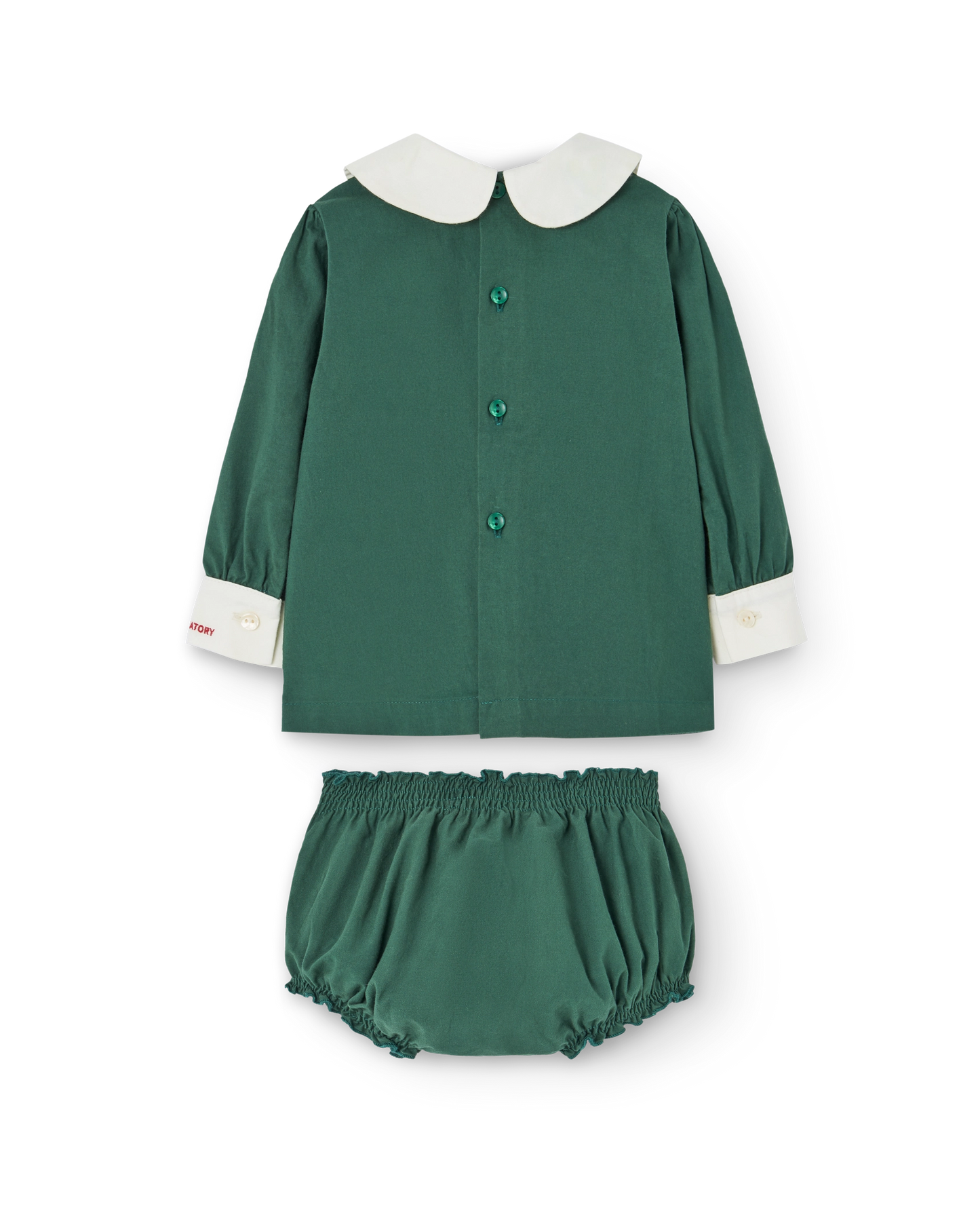 The Animals Observatory Baby Green Newt Dress