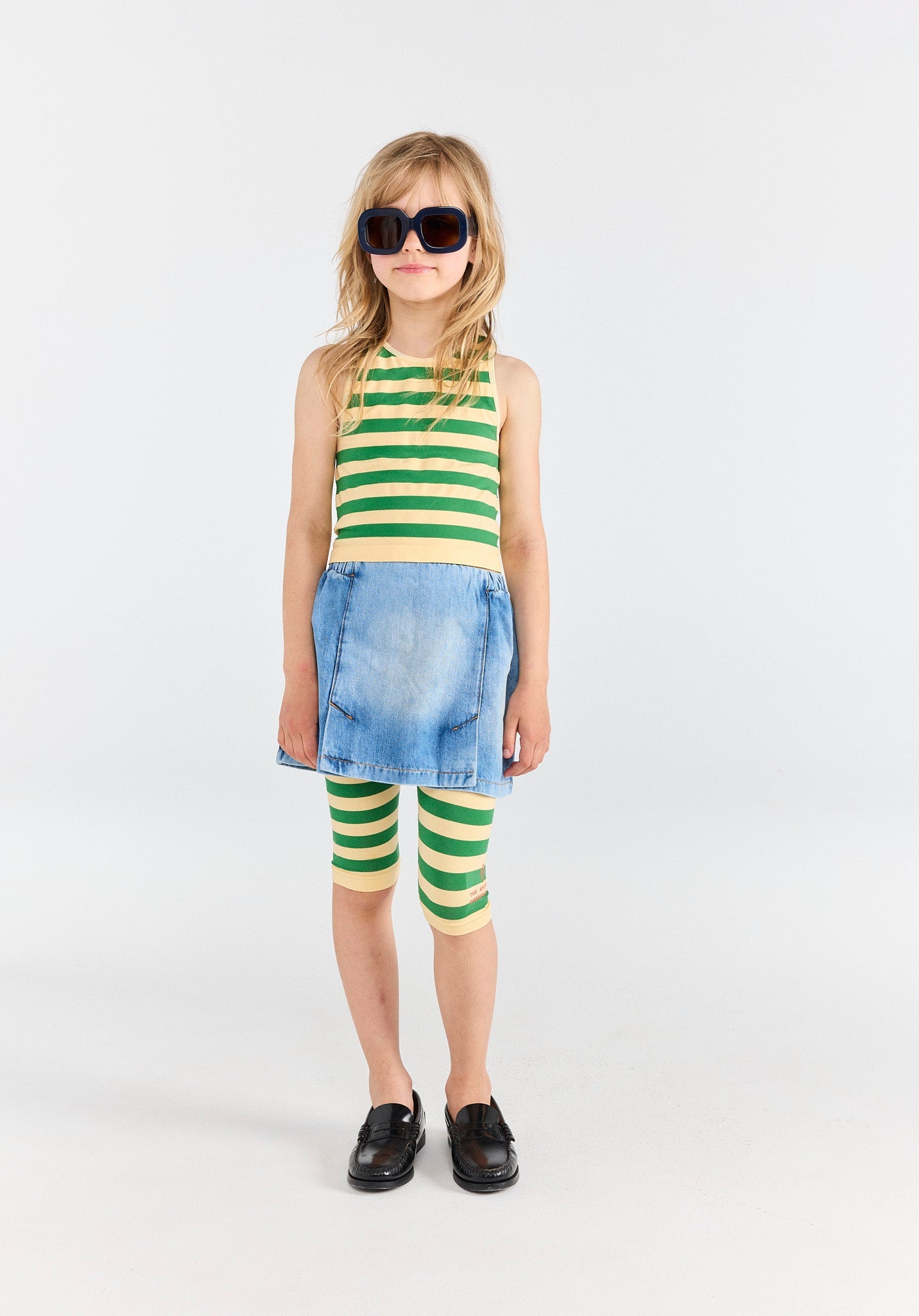 The Animals Observatory Soft Indigo Olingo Skort