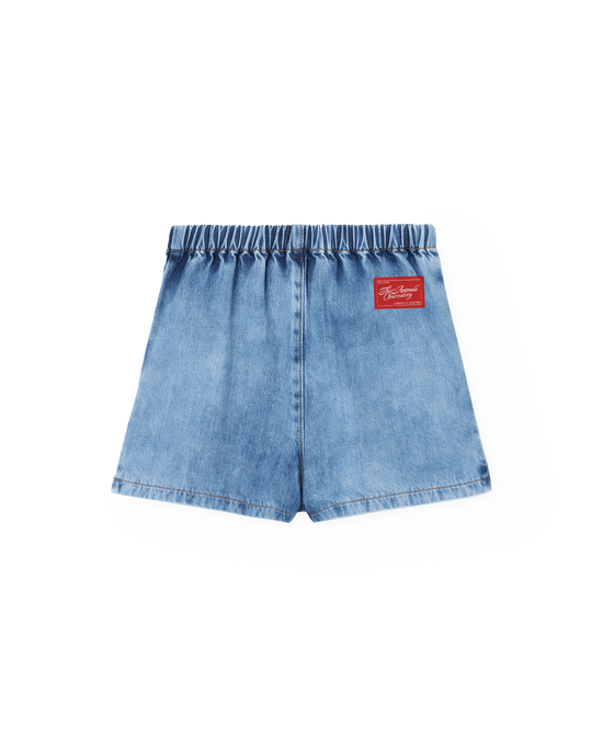 The Animals Observatory Soft Indigo Olingo Skort