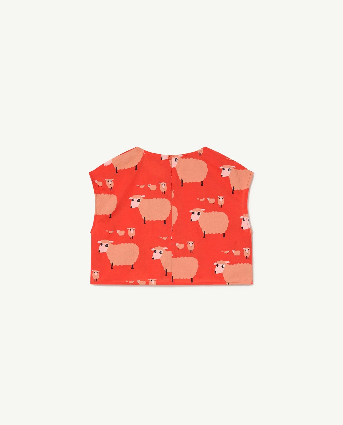 The Animals Observatory Red Sheeps Baboon Shirt