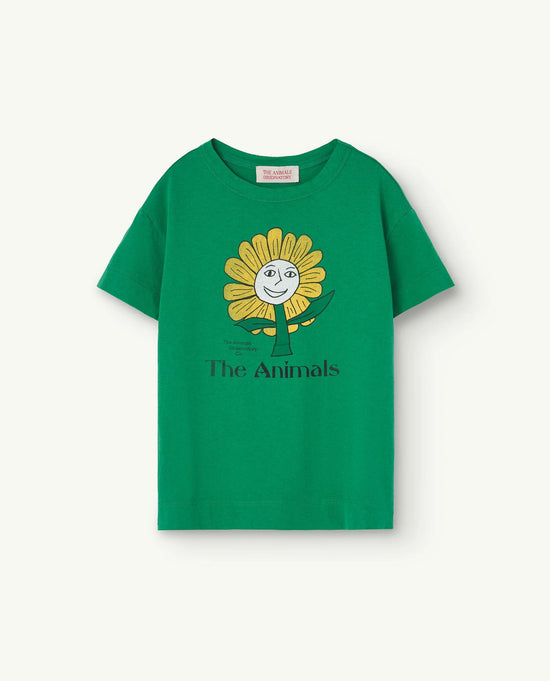 The Animals Observatory Daisy Green Rooster T-Shirt