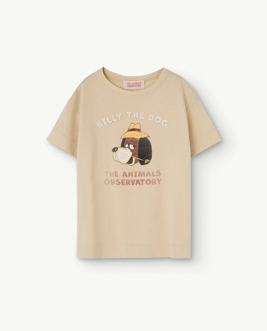 The Animals Observatory Billy Beige Rooster T-Shirt