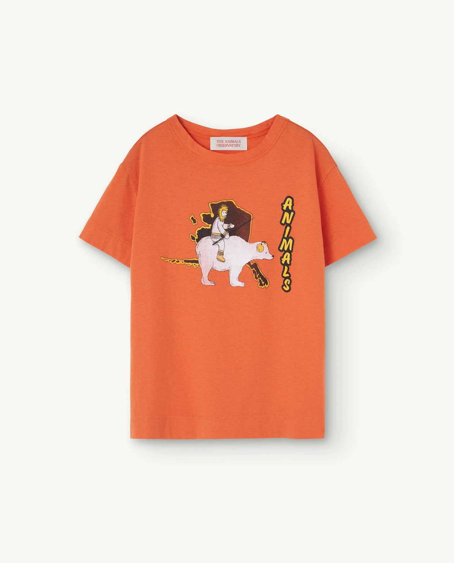 The Animals Observatory Orange Rooster T-Shirt