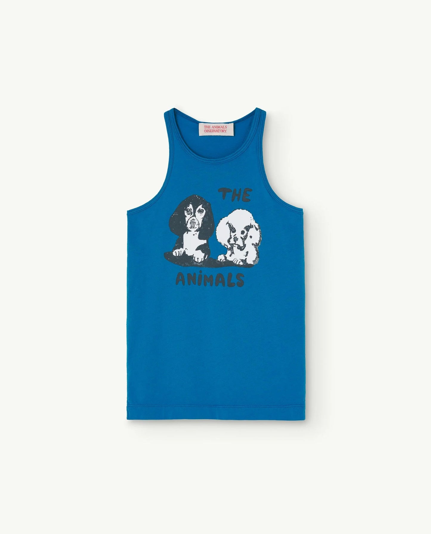 The Animals Observatory Blue Frog Tank Top