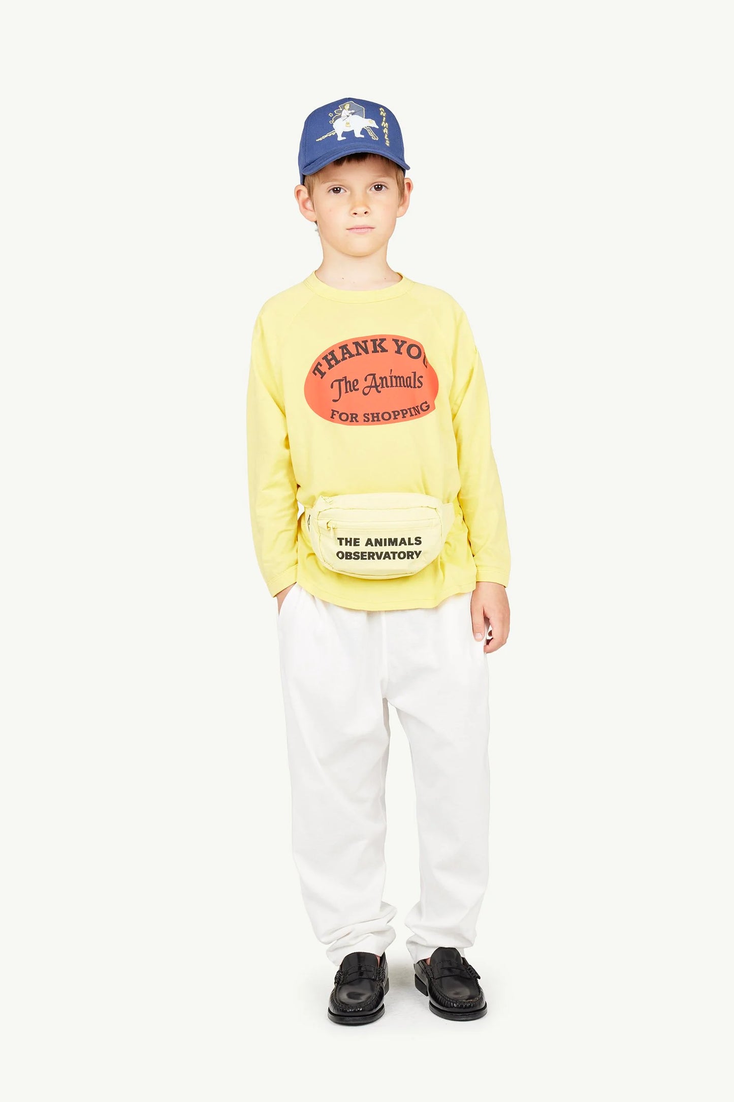 The Animals Observatory Yellow Anteater Long Sleeve T-Shirt