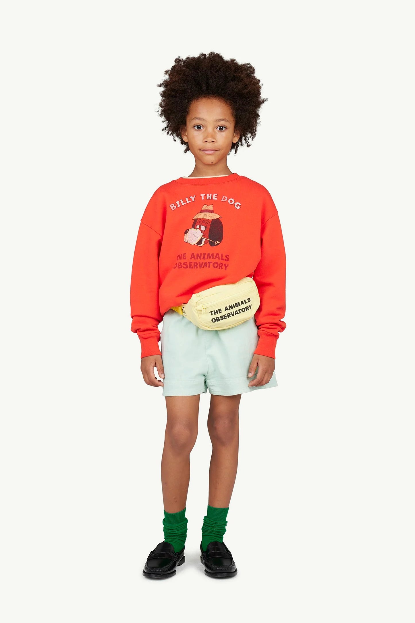 The Animals Observatory Red Bear Sweatshirt