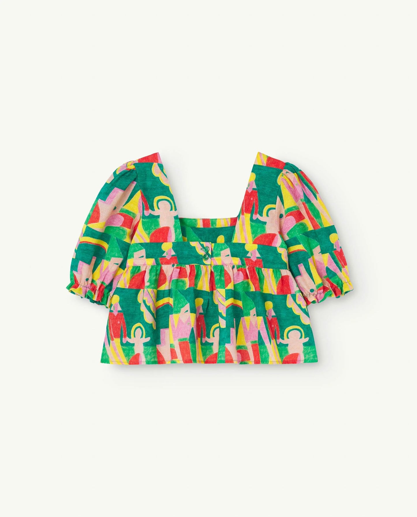 The Animals Observatory Green Mandrill Blouse