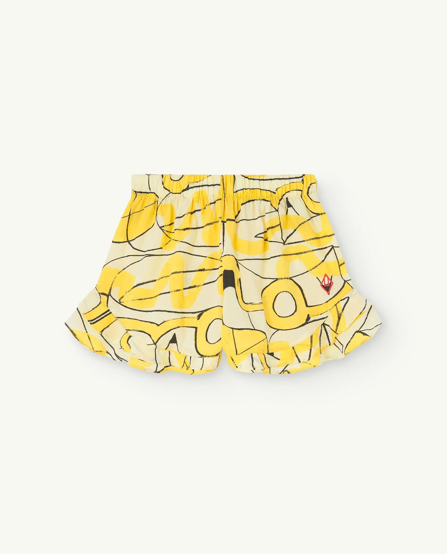 The Animals Observatory Yellow Dove Shorts