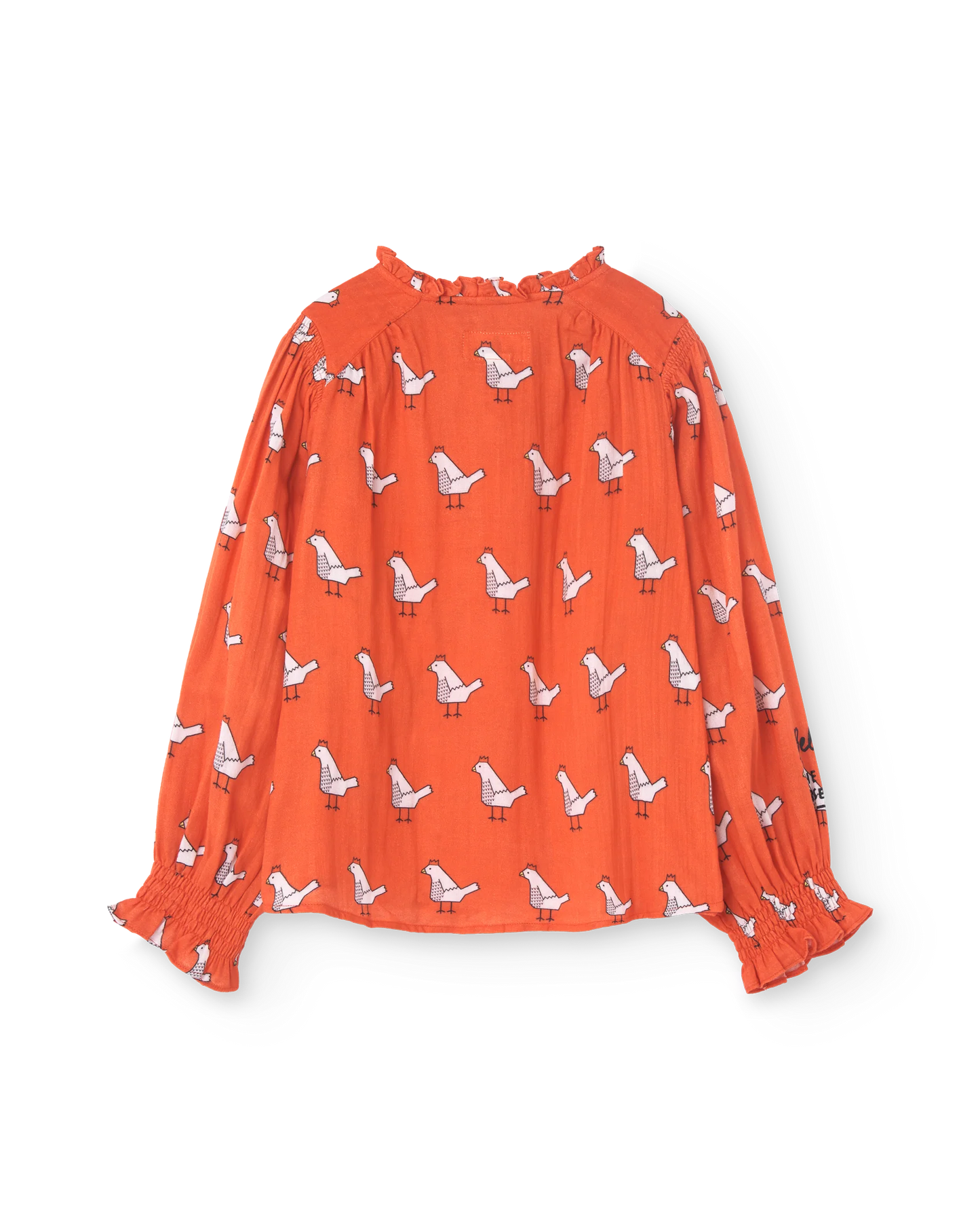 The Animals Observatory Red Hera42 Blouse