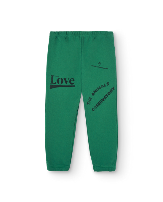 The Animals Observatory Green Love Dromedary Sweatpants