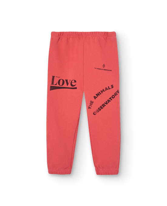 The Animals Observatory Red Love Dromedary Sweatpants