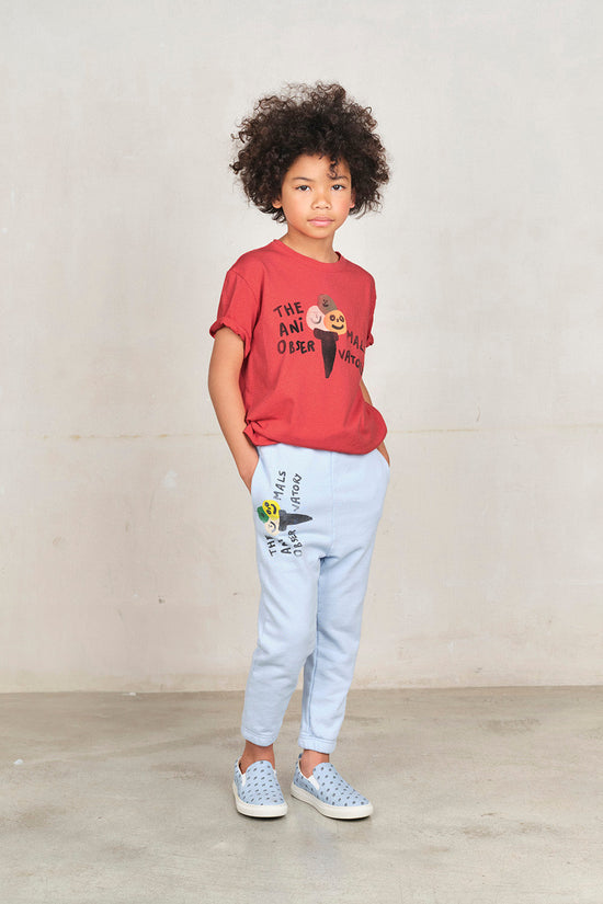 The Animals Observatory Soft Blue Love Dromedary Sweatpants