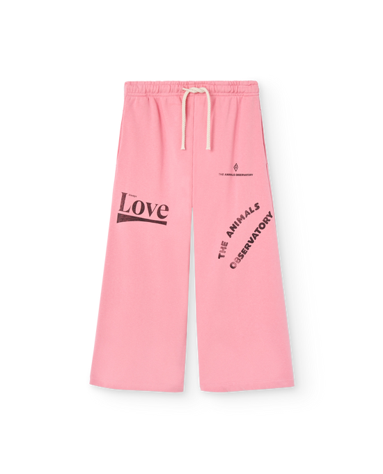 The Animals Observatory Pink Love Platypus Sweatpants