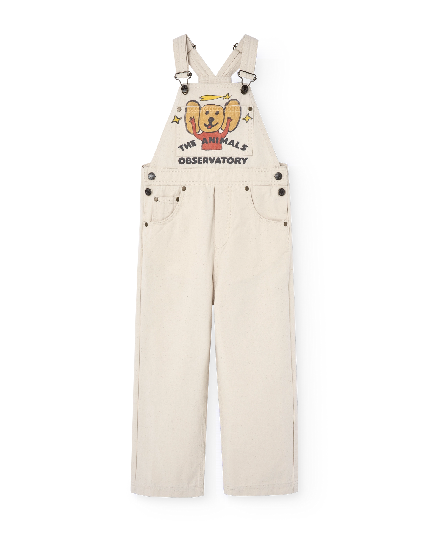 The Animals Observatory Raw White Mule Dungarees