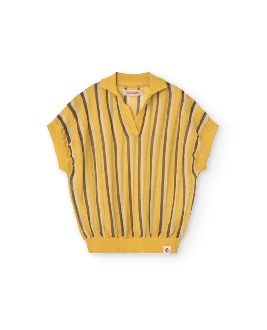 The Animals Observatory Yellow Bat Sweater Vest