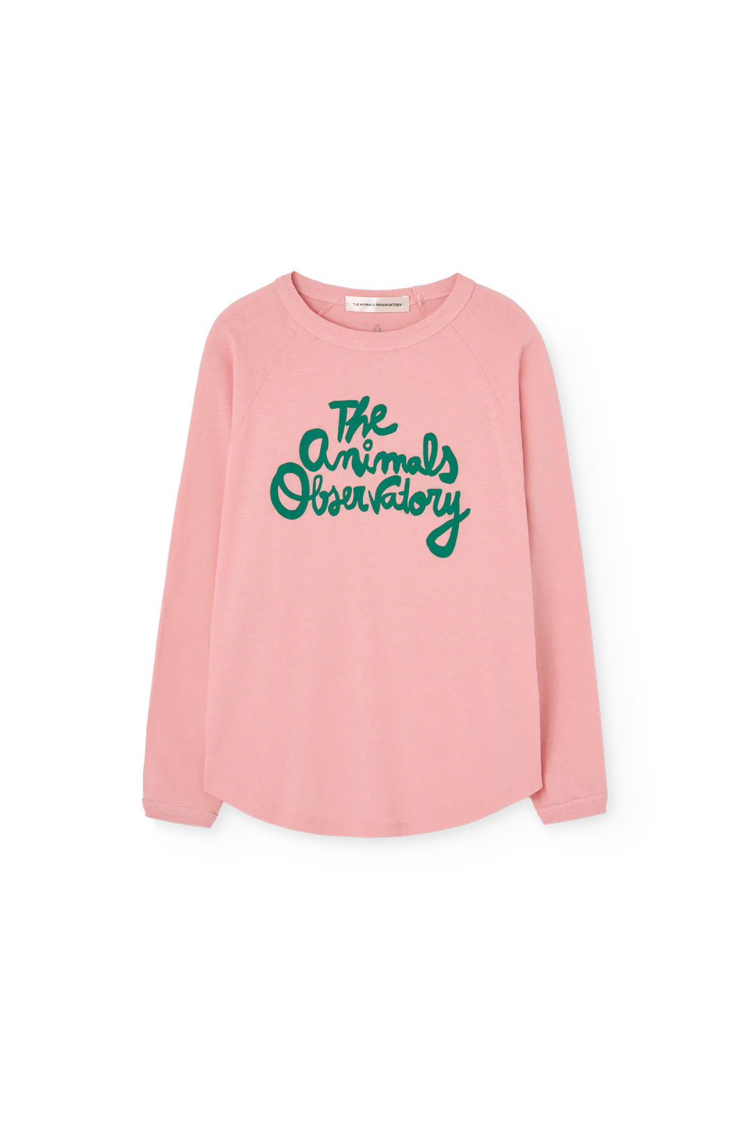 The Animals Observatory Soft Pink Anteater Long Sleeve T-shirt