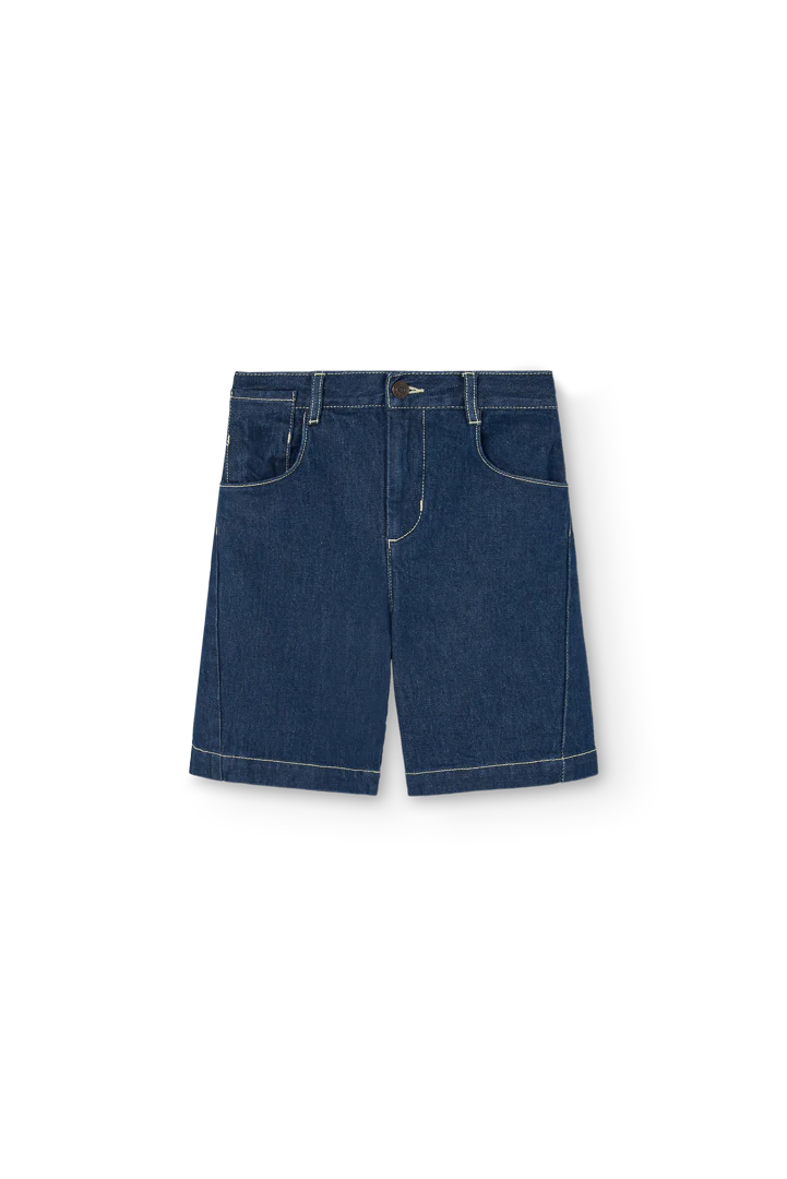 The Animals Observatory Blue Muntjac Denim Shorts