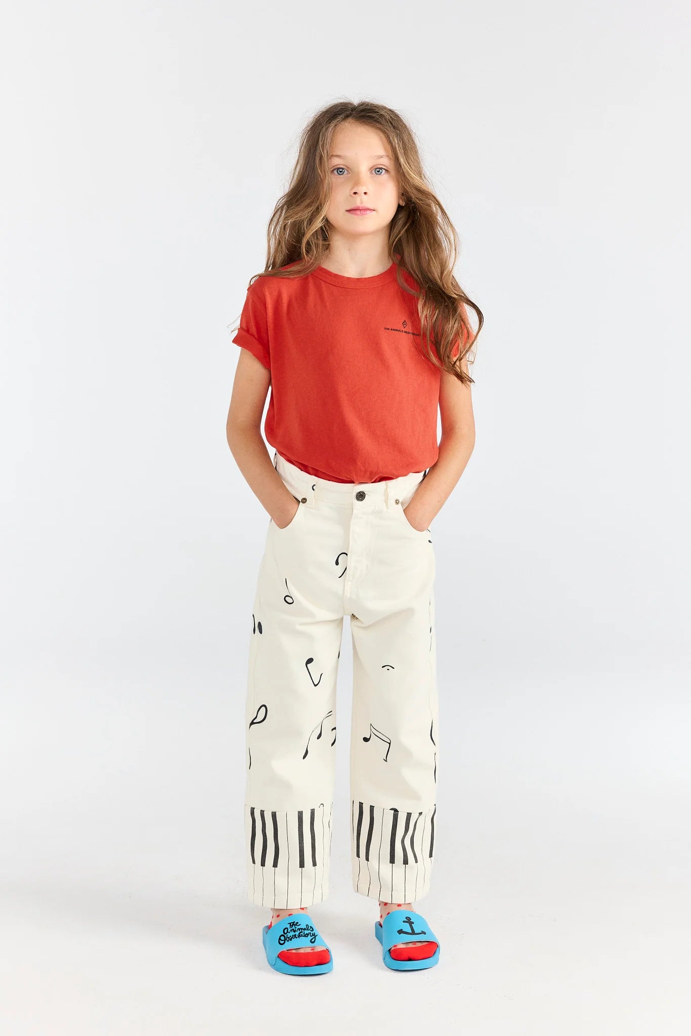 The Animals Observatory Raw White Ant Pants