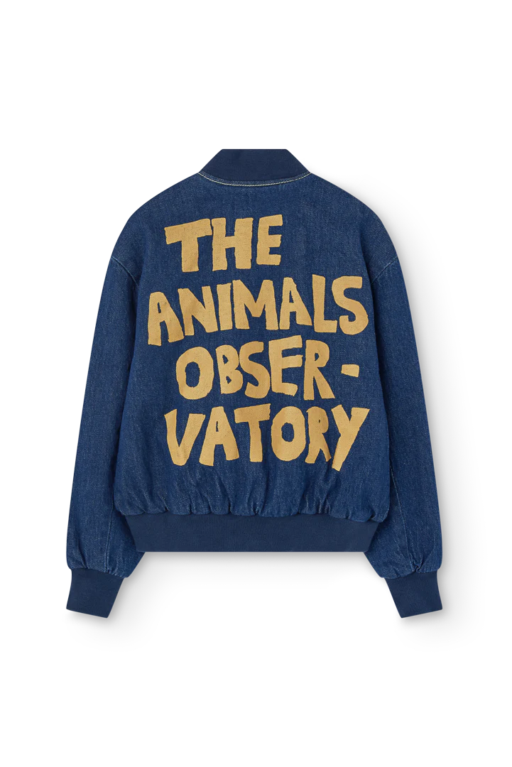 The Animals Observatory Blue Finch Kids Jacket