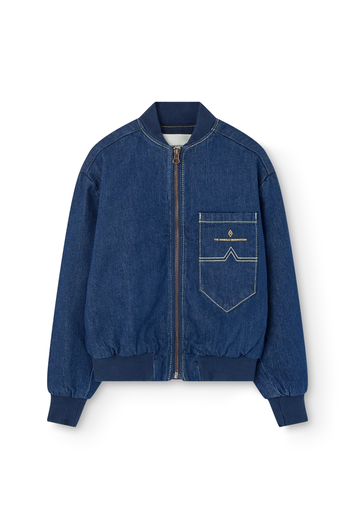 The Animals Observatory Blue Finch Kids Jacket