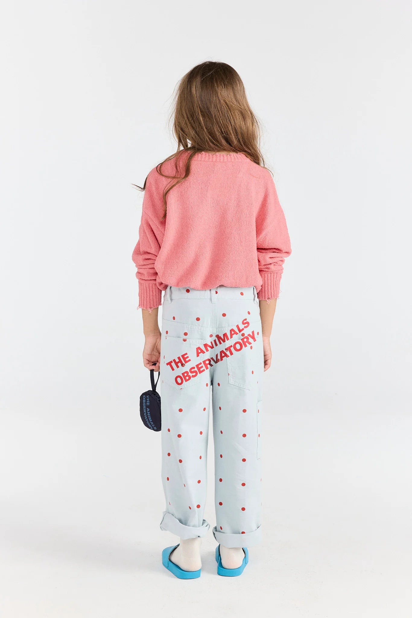 The Animals Observatory Soft Pink Gollie Sweater