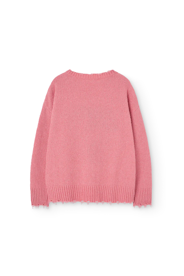 The Animals Observatory Soft Pink Gollie Sweater