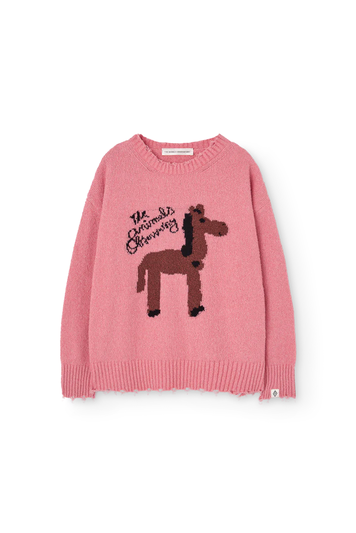 The Animals Observatory Soft Pink Gollie Sweater