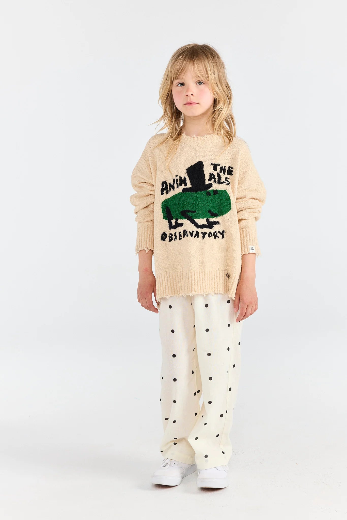 The Animals Observatory Soft Brown Gollie Sweater