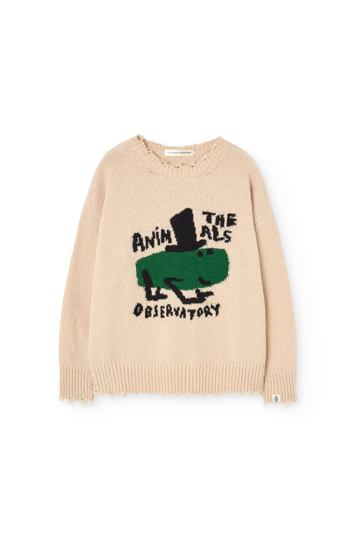 The Animals Observatory Soft Brown Gollie Sweater