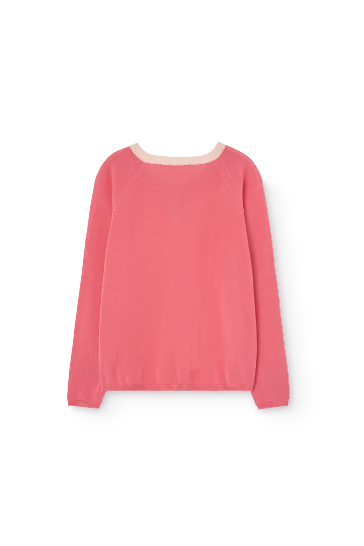 The Animals Observatory Soft Pink Bull Sweater