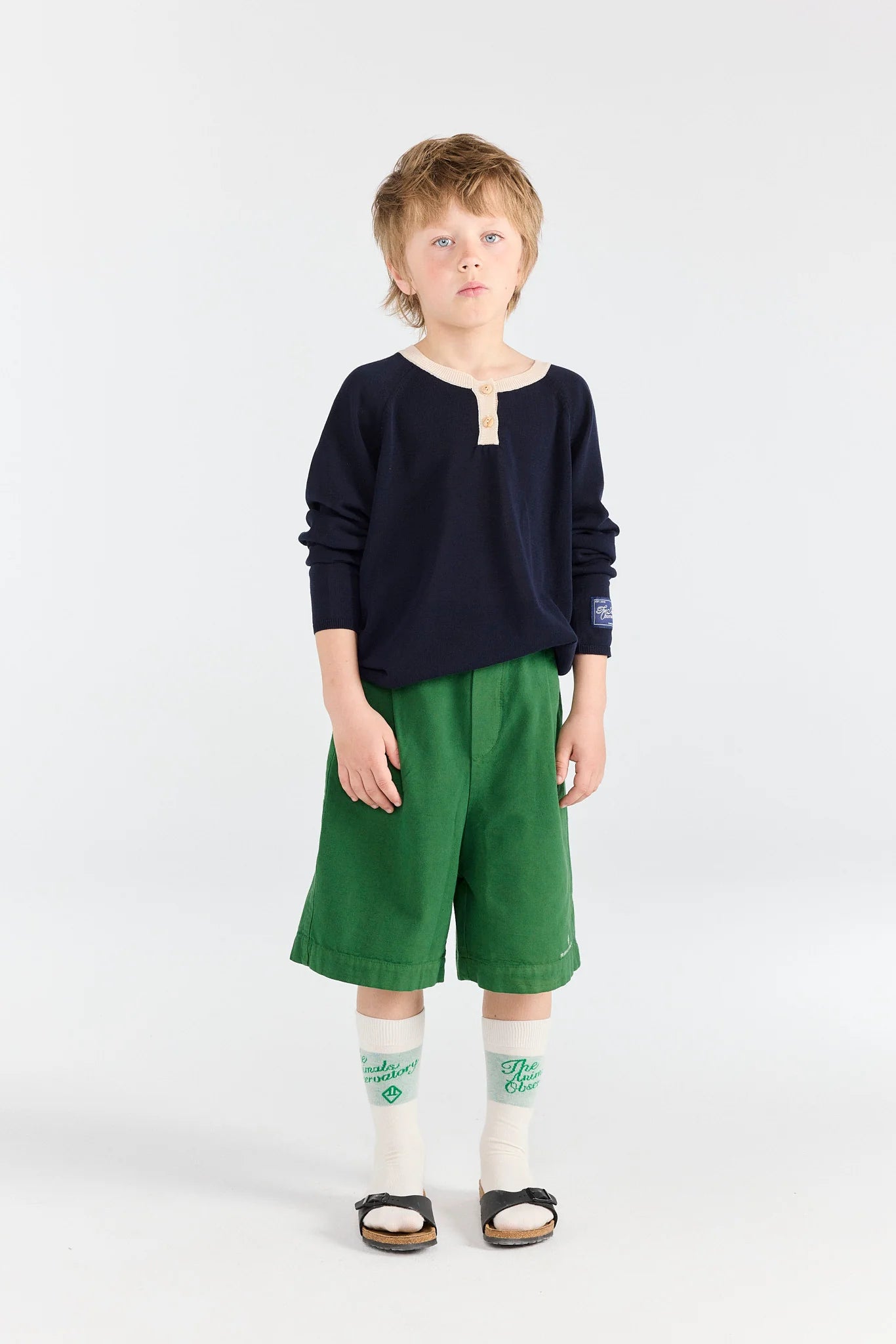 The Animals Observatory Deep Blue Bull Sweater