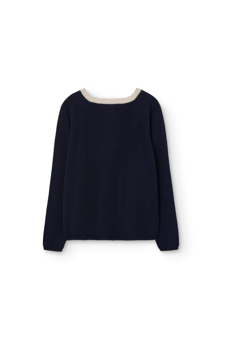 The Animals Observatory Deep Blue Bull Sweater