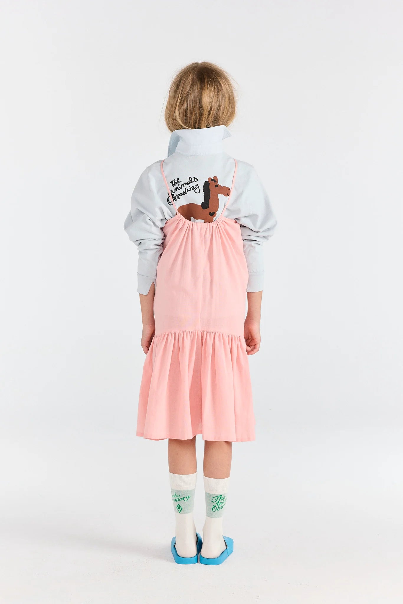 The Animals Observatory Blue Eel Polo Shirt