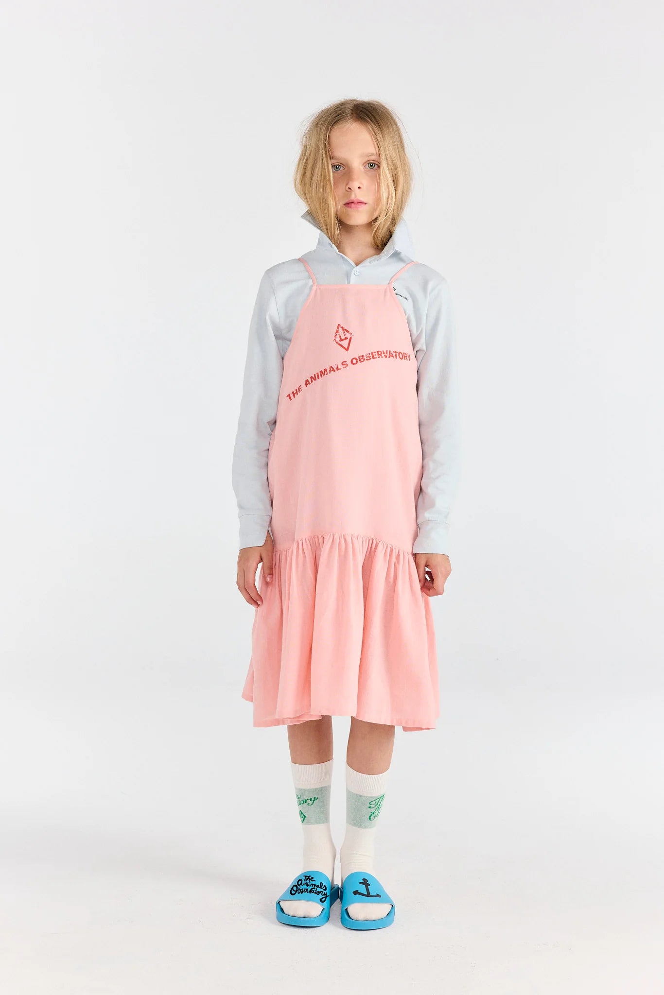 The Animals Observatory Blue Eel Polo Shirt