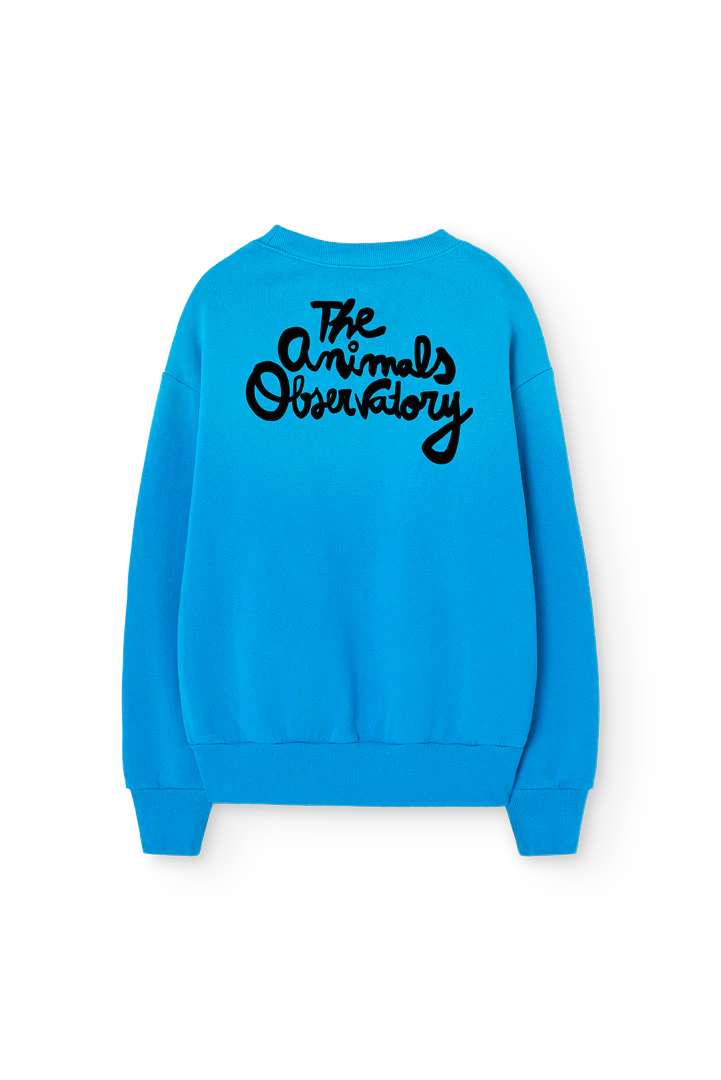 The Animals Observatory Blue Bear Sweatshirt