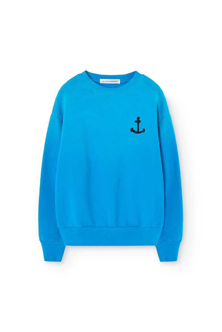 The Animals Observatory Blue Bear Sweatshirt