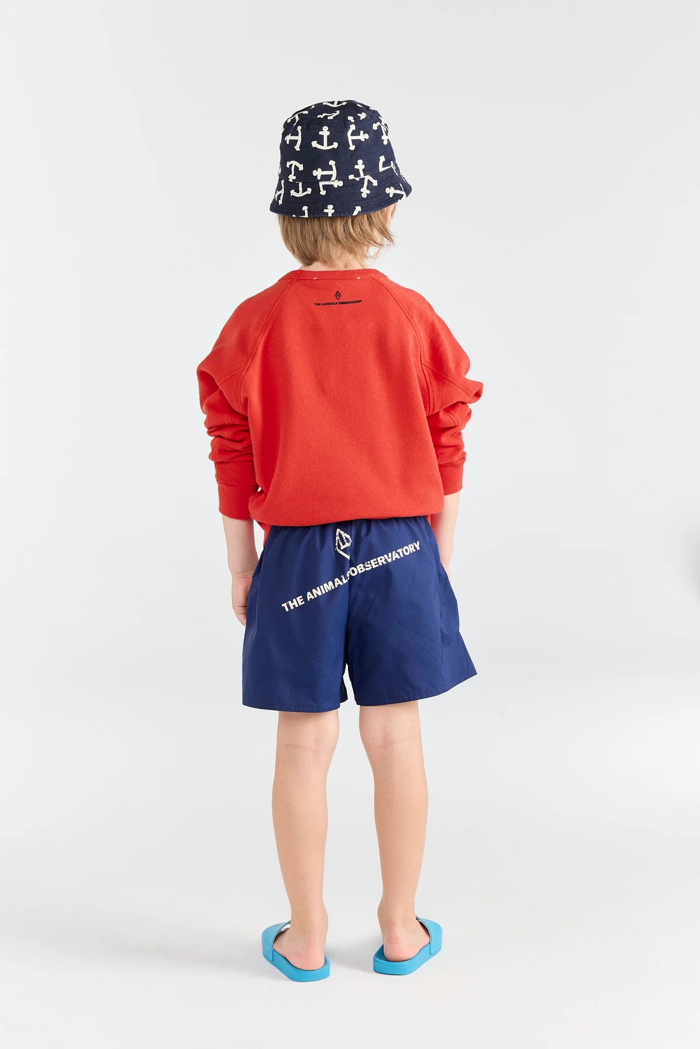 The Animals Observatory Red Shark Sweatshirt