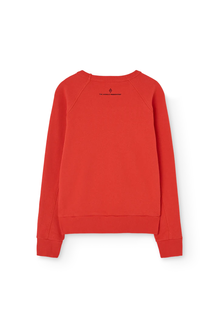 The Animals Observatory Red Shark Sweatshirt