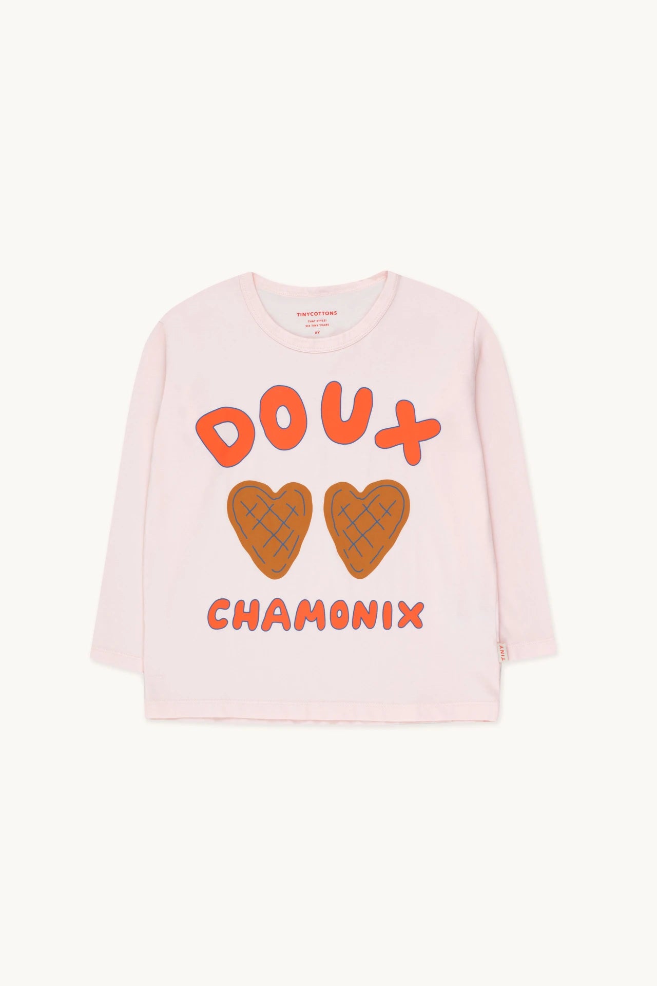 Tiny Cottons Doux Chamonix Tee - soft pink