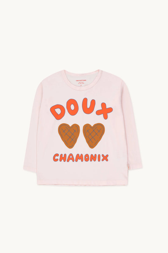 Tiny Cottons Doux Chamonix Tee - soft pink