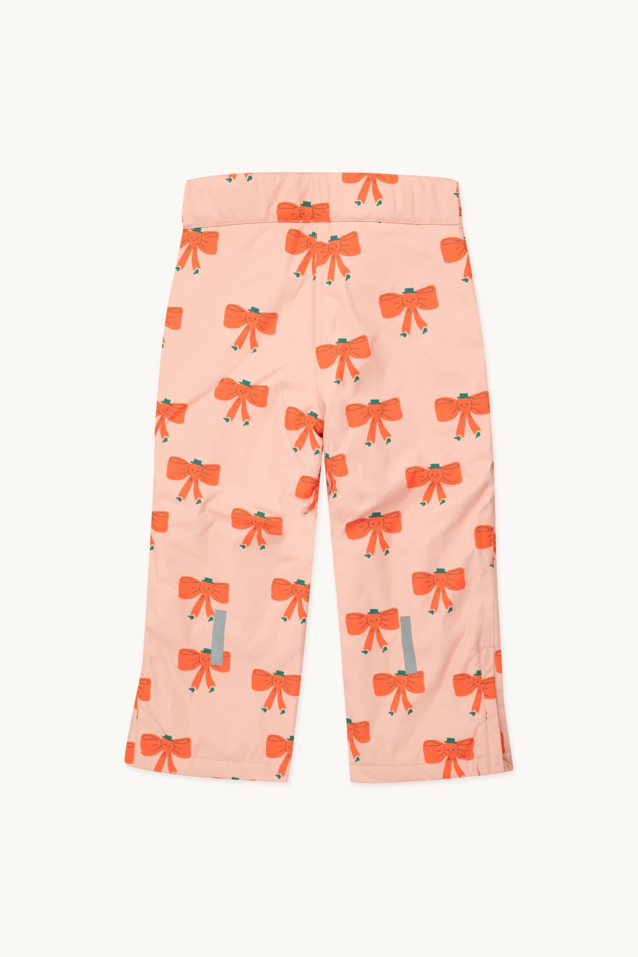 Tiny Cottons Tiny Bow Snow Trousers - peach