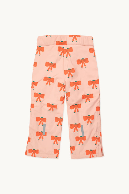Tiny Cottons Tiny Bow Snow Trousers - Peach