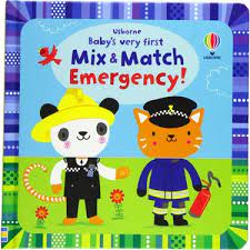 Usborne Baby's Very First Mix and Match Emergency