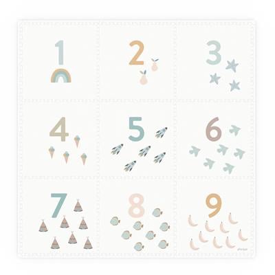 Play and Go Eeva Puzzle Oyun Matı, Numbers/ Dots