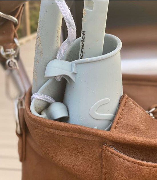 Scrunch Silikon Kum Kalıbı - Duck Egg Blue