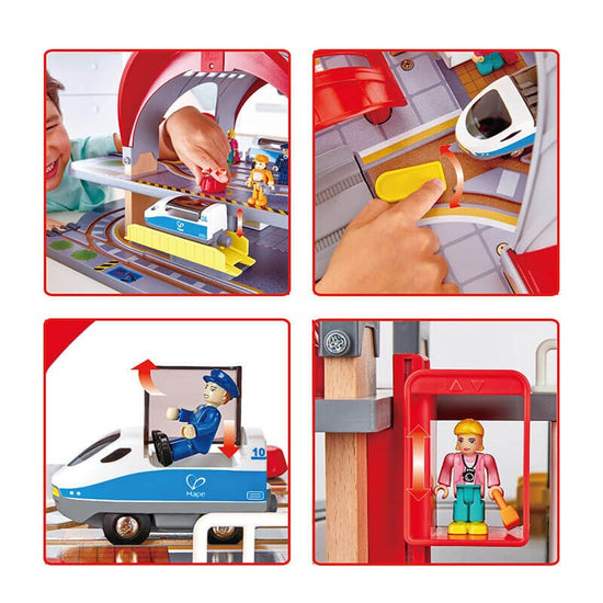 Hape Grand City Oyuncak Tren İstasyonu