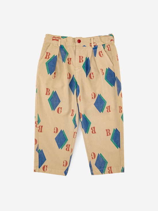 Bobo Choses Diamond All Over Chino Pants
