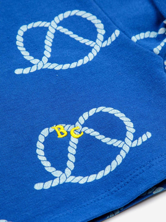 Bobo Choses Sail Rope All Over Cropped Sweatshirt